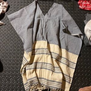 Poncho Beach cover up